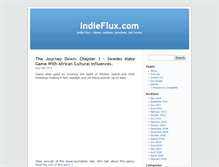 Tablet Screenshot of indieflux.com